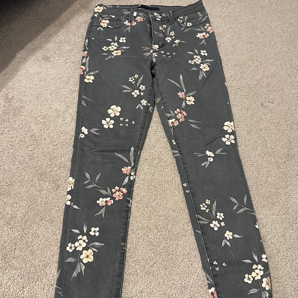 Joe's Jeans Denim - Joes floral print skinny jean never worn